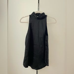 Cinq a Sept Black Silk Sleeveless Shirt Small - New with Tags